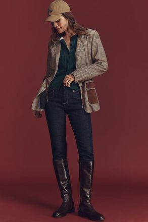 Pilcro Rococo Mid-Rise Skinny Jeans