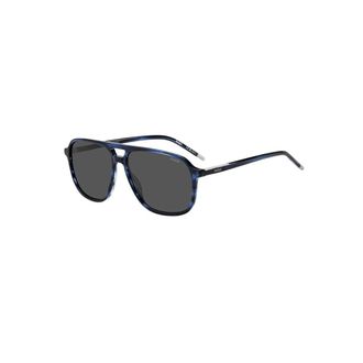 HUGO BOSS HG 1398/S Sunglasses - unisex - Hugo - Sunglasses - Blue - 58 MM - Accessories
