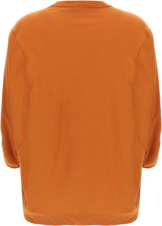 Dries Van Noten Womens Orange Cotton T-Shirt