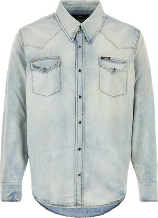 Amiri Light Blue Regular Shirt