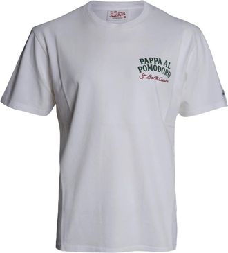 MC2 Saint Barth Portland T-shirt - Heren - T-shirts - Wit - S - Katoen - Tops