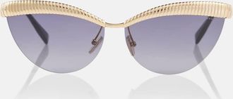 Bulgari Occhiali da sole cat-eye Tubogas