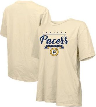 Majestic Threads Womens Majestic Threads Cream Indiana Pacers Oversized T-Shirt at Nordstrom, Size Xx-Large