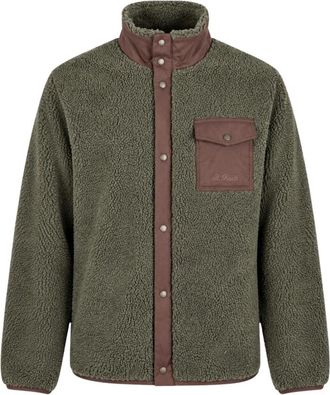 MC2 Saint Barth Jassen - Heren - Fleece jassen - Groen - M - Fitness