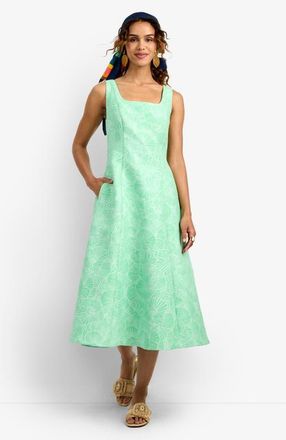 Trina Turk Valor Dress in Lush Lagoon at Nordstrom, Size 14