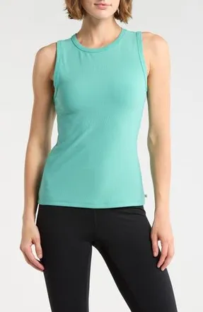 Marika Mindy Ribbed Active Tank in Agate Green at Nordstrom Rack, Size X-Small