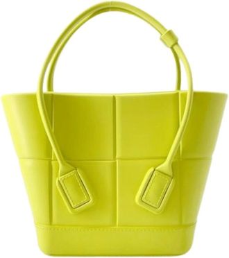 Bottega Veneta Pre-owned Handbags, female, Green, Size: ONE SIZE Pre-owned Rubber Handbag