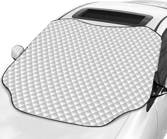 OEM Parasol Para Parabrisas Delantero De Coche Con Imanes En El Interior, Plegable, Protecci&oacute;n Contra Rayos Uv, Nieve, Lluvia, Polvo Y Heladas, 160 X 120 