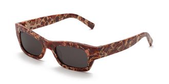 Marni Haicli Lava U96 Mens Sunglasses Brown Size 50