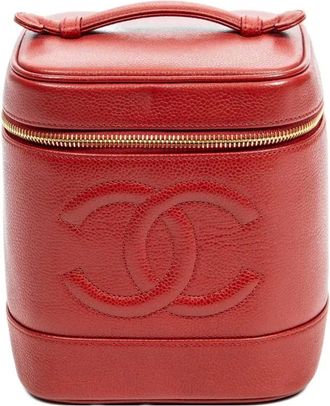 Chanel Borsa con manico CC - Rosso