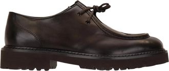 Doucal's Zakelijke Schoenen - Heren - Veterschoenen - Bruin - 39 EU - Leer - Schoenen