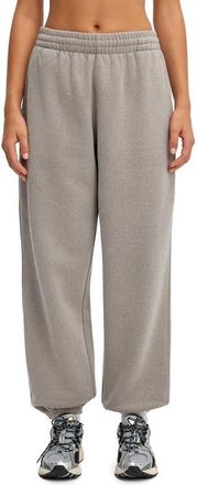 Cotton On Womens Active Plush Boyfriend Jogger in Mocha Marle at Nordstrom, Size Medium