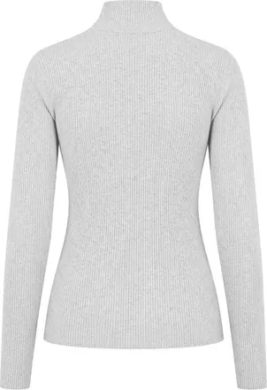 Maison Kitsun&eacute; Fox Patch Jersey Sweater - Gray