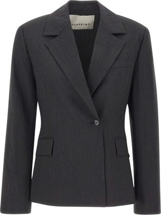 Birgitte Herskind Wasty Blazer - Dames - Jassen - Zwart - Maat: M Wol