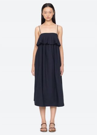 Sea New York Lois Tank Dress In Navy