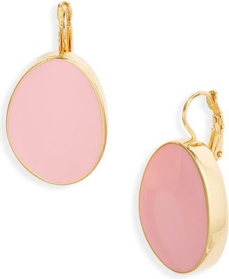 Kenneth Jay Lane Enamel Drop Earrings in Gold at Nordstrom