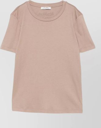 Max Mara maya short sleeve t shirt embroidered