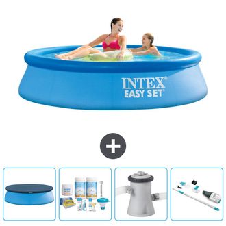 Intex Piscina Easy Set Redonda - 244x61 Cm - 7-piezas Scb5