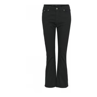 C.Ro Jeans, Dames, Zwart, 4Xl, Flared Jeans