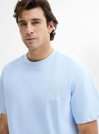 Lindbergh Mens Cursive logo T-shirt