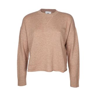 Autry Maglione girocollo - - Knitwear - Donna - Beige - L