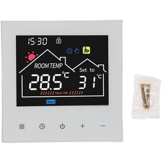 OEM Termostato Inteligente Con Pantalla T&aacute;ctil, Controlador De Temperatura Programable Con Pantalla Lcd A Color Para Calentador De Agua, Modelo Wifi, Cont