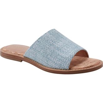 Marc Fisher Grayce Slide Sandal in Blue at Nordstrom Rack, Size 8
