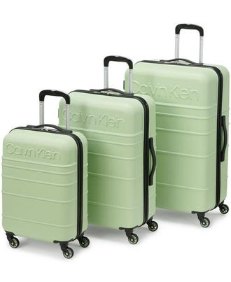 Calvin Klein Fillmore 3 Piece Luggage Set in Cucumber at Nordstrom
