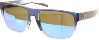 Costa Unisex Spearo Xl Polarized Sunglasses In Deep Blue Fade/blue Mirror