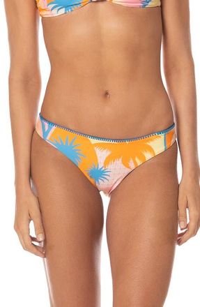 Maaji Solar Bliss Flirt Reversible Bikini Bottoms in Open Yellow at Nordstrom, Size X-Small