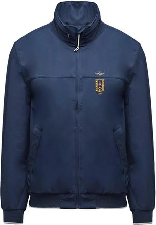 Aeronautica Sailor Jacket Ab 3050Uct 04290 - Heren - Bomber jackets - Blauw - 2XL - Polyester - Jassen