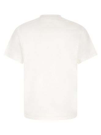 Moncler Logo-Graphic Cotton T-shirt - white