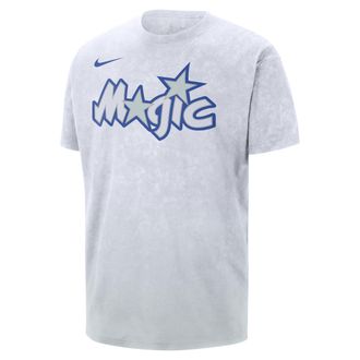 Nike Orlando Magic Essential City Edition Nike Mens NBA Max90 T-Shirt in White | IB7739-100