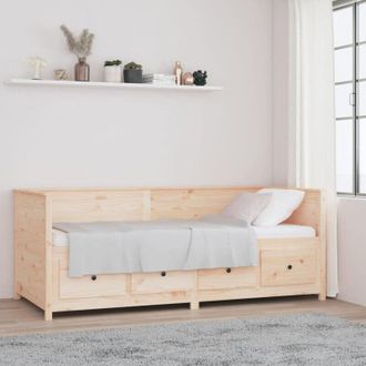 vidaXL vidaXL Dormeuse senza Materasso 80x200 cm in Legno Massello di Pino