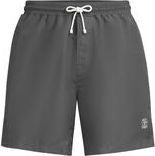 Brunello Cucinelli Swimsuit in Grey at Nordstrom, Size Xx-Large Eu