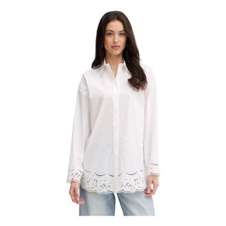 Twinset Donna, Camicette, Bianco, S, new