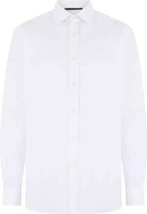 HUGO BOSS H-David Spread Shirt - Heren - Zakelijke Overhemden - Wit - XL - Katoen - Overhemden