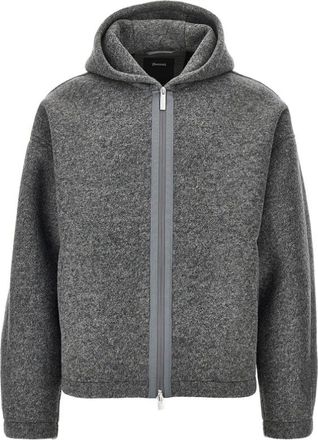 Herno Giacca blouson in panno misto lana - - Sweatshirts & Hoodies - Uomo - Grigio - M