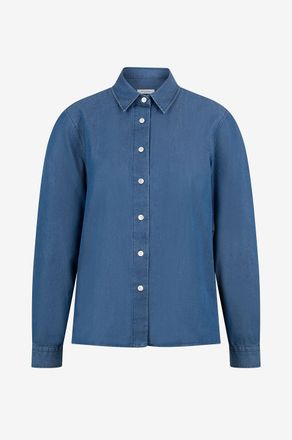 Artigiano Lang&auml;rmeliges Hemd aus Baumwolle Jacky