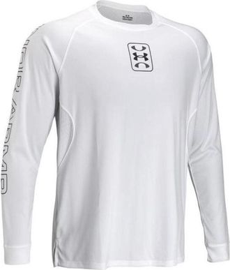 Under Armour Zone Shooting Shirt White Black 1383398-100