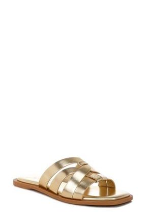 London Rag Hebal Slide Sandal in Gold at Nordstrom Rack, Size 9.5