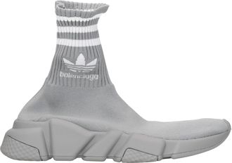 Balenciaga sneakers adidas speed dames stof grijs/wit