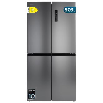 Cecotec Cecotec Frigor&iacute;fico Americano 4 Puertas Bolero Coolmarket 4d 503 Inox D, 503 L, Altura 177,5 Cm, Ancho 85 Cm, Motor Inverter, Total Nofrost, Sistema M
