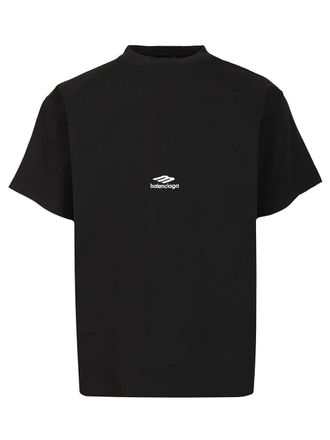 Balenciaga Oversized T-Shirt Black