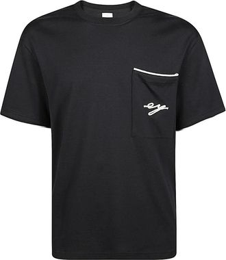 Eleventy Hombre, Camisetas, Negro, Talla: S