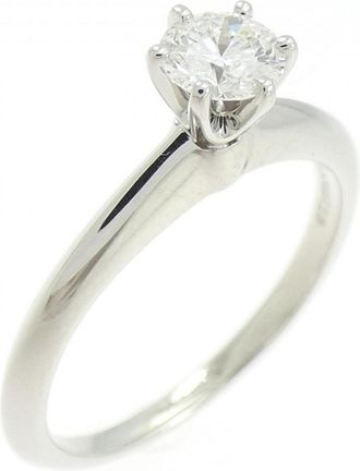 Tiffany & Co. Platinum Platinum 950 Band Ring (Pre-Owned)