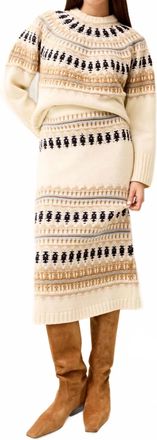 Marie Oliver Giana Skirt In Snowflake