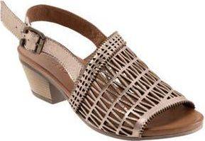 Bueno Lia Slingback Sandal in Beige Metallic at Nordstrom Rack, Size 10.5-11Us / 42Eu