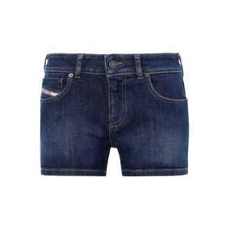 Diesel Womens Diesel De-Lyla Short Shorts in Blue