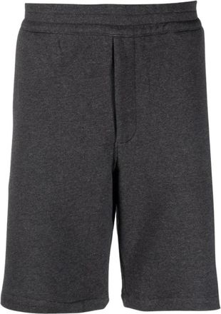 Alexander McQueen Dames, Korte broeken, Grijs, Maat: S Katoen